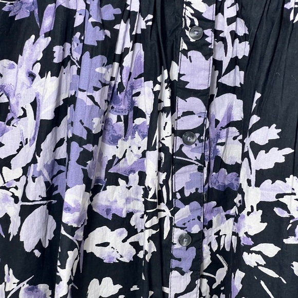 EUC Anthropologie Corset Shirt 100% Cotton Dress Sz 6 - Picture 13 of 16